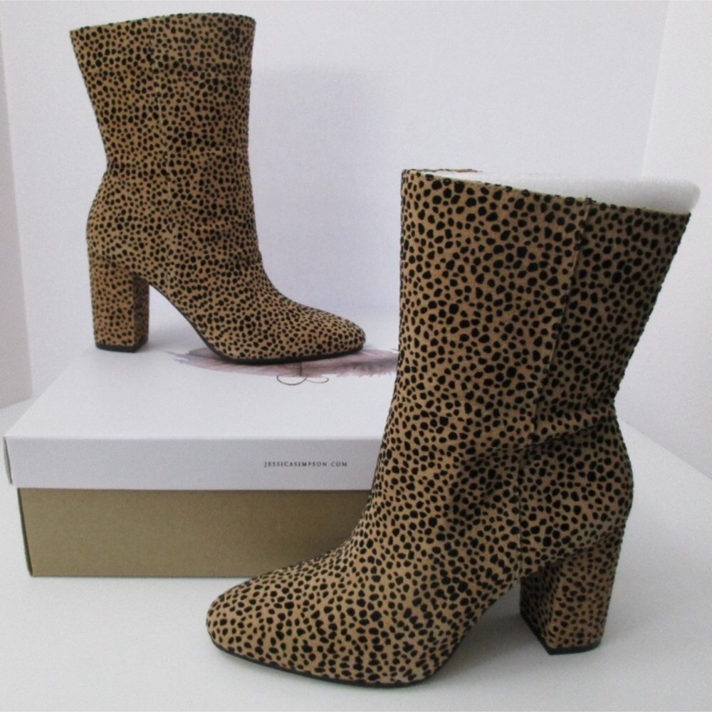 JESSICA SIMPSON KAELIN HIGH HEELED BOOTIES